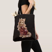 Sac à main chat mignon cristal scintillant Luxe do (De près)