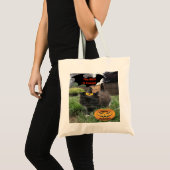 Sac À Main Chat Noir La Sorcière Arrive (Devant (produit))