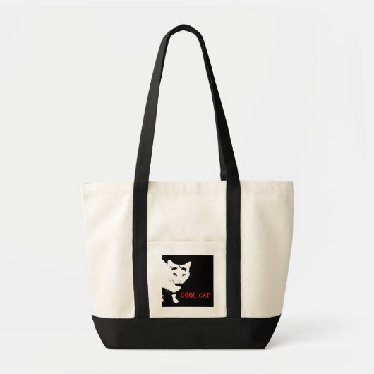 SAC À MAIN CHAT SYMPA (Devant)