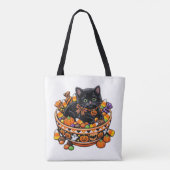Sac à main chaton Halloween (Dos)