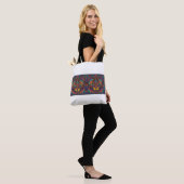 Sac à main Chats Esprit Tribal Vibrant (Sur le modèle)