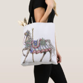 Sac à main Cheval de carrousel d'hiver (De près)