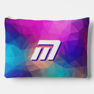 Sac à main chic et géométrique abstrait pour maqui