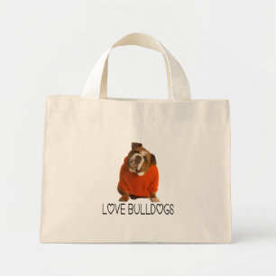 Sac à main chiot Bouledogue Anglais