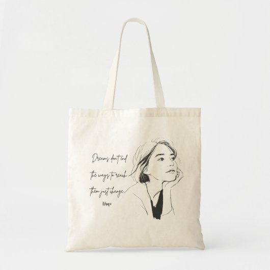 Sac à main citation Aesthetic Dreams (Devant)