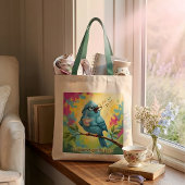 Sac à main citation Blue Bird
