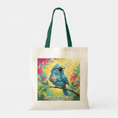 Sac à main citation Blue Bird (Dos)