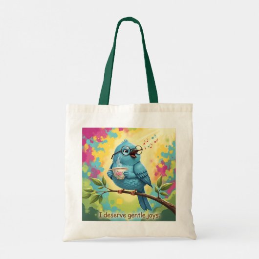 Sac à main citation Blue Bird (Dos)