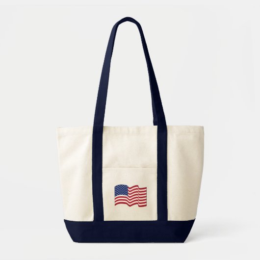 Sac à main classique drapeau américain (Devant)