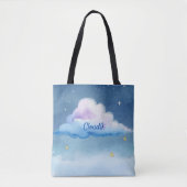 Sac à main Cloud9 Pastel Sky en aquarelle rêveuse (Devant)
