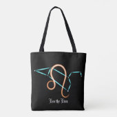 Sac à main constellation du zodiaque Lion (Dos)