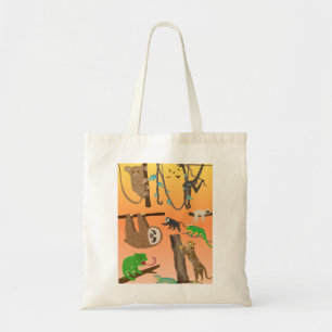 Sac à main Cottagecore Jungle Animals - Joli Safar