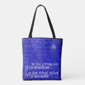 Sac à main Coucher de soleil et Nuit étoilée (Dos)