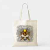 Sac à main crâne de guerrier gothique (Dos)