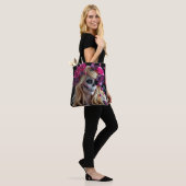 Sac à main crâne en sucre (Sur le modèle)