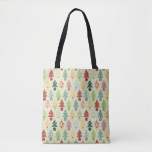 Sac à main d'arbre de Noël coloré