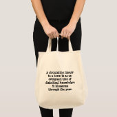 Sac à main de bibliothécaire (Devant (produit))