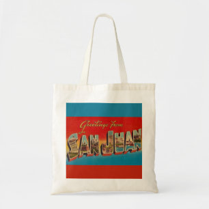 Sac à main de bienvenue rétro San Juan