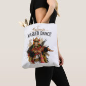 Sac à main de danse masquée balinaise (De près)