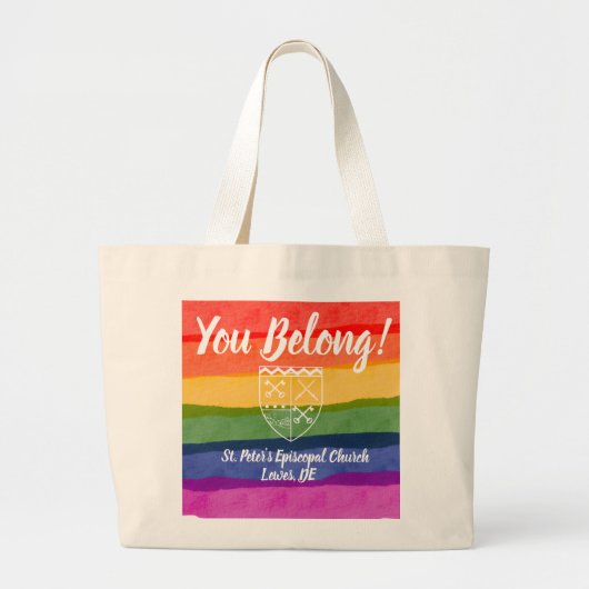 Sac à main de fierté "Vous appartenez" (Devant)