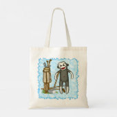 Sac à main de golf Singe Chaussette (Dos)