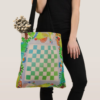 Sac à main de jeu de plateau aquarelle coloré joua