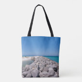Sac À Main De La Jetée Au Milieu De Shell Island (Dos)
