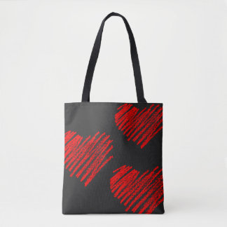 Sac à main de la Saint-Valentin, Sac à cœur rouge
