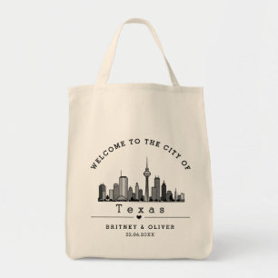 Sac à main de la skyline de Dallas – Cadeau de mar