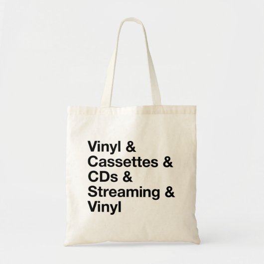 Sac à main de l'évolution de la musique (Devant)