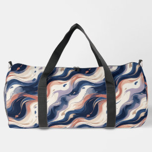 Sac à main de luxe en soie abstraite