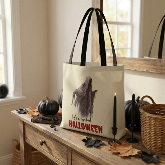 Sac à main de marché d'automne Halloween fantôme h