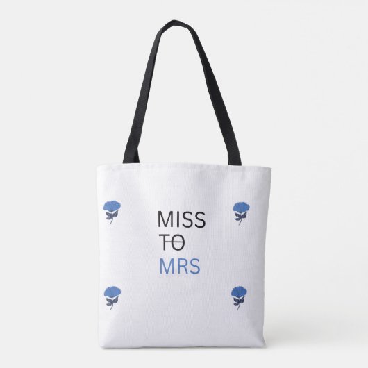 Sac à main de mariage de Mlle à Mme (Dos)