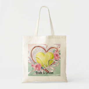 Sac à main de mariage sur le thème du tennis pour