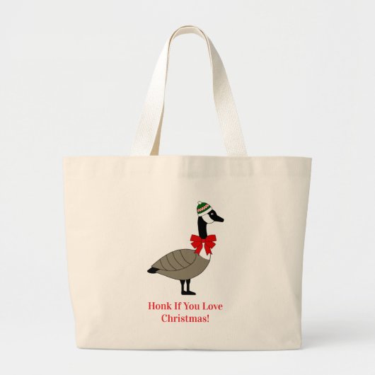Sac à main de Noël d'oie canadienne (Devant)