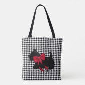 Sac à main de Noël pour Terrier Écossais (Dos)