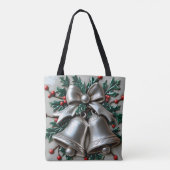 Sac à main de Noël Simply Silver Bells (Dos)