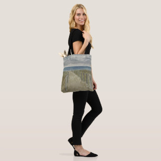 Sac à main de plage en toile artistique
