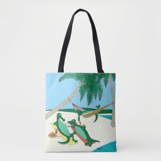 Sac à main de plage Sandy Toes (Devant)