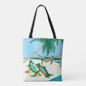 Sac à main de plage Sandy Toes (Dos)