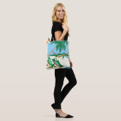 Sac à main de plage Sandy Toes (Sur le modèle)