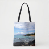 Sac à main de plage sur le thème d'Hawaii (Devant)