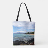 Sac à main de plage sur le thème d'Hawaii (Dos)