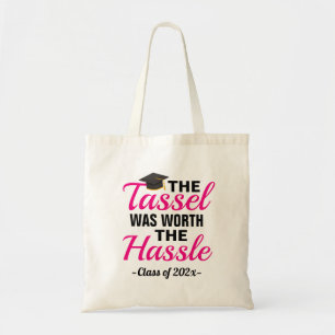 Sac à main de remise des diplômes Pink Tassel Wort