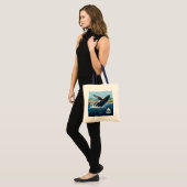 Sac à main de scène de baleine à bosse (Devant (modèle))