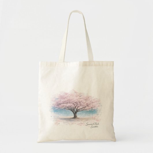 Sac à main de Seattle Cherry Tree Blossom (Devant)