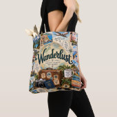 Sac à main de voyage Wanderlust (De près)