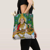 Sac à main déesse Saraswati (De près)