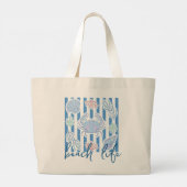 Sac à main d'été pour la vie de plage côtière (Dos)