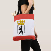 Sac à main drapeau de Berlin (De près)